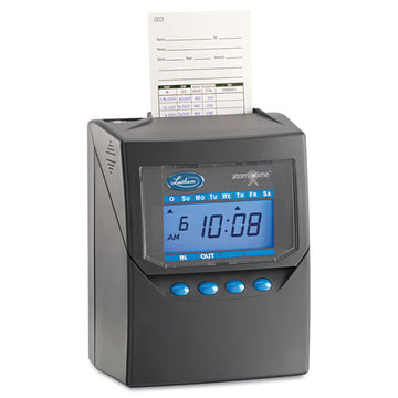 Lathem® Time 7500e Totalizing Time Recorder, Lcd Display, Charcoal freeshipping - TVN Wholesale